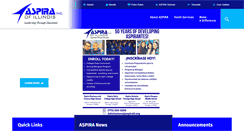 Desktop Screenshot of ahms.aspirail.org
